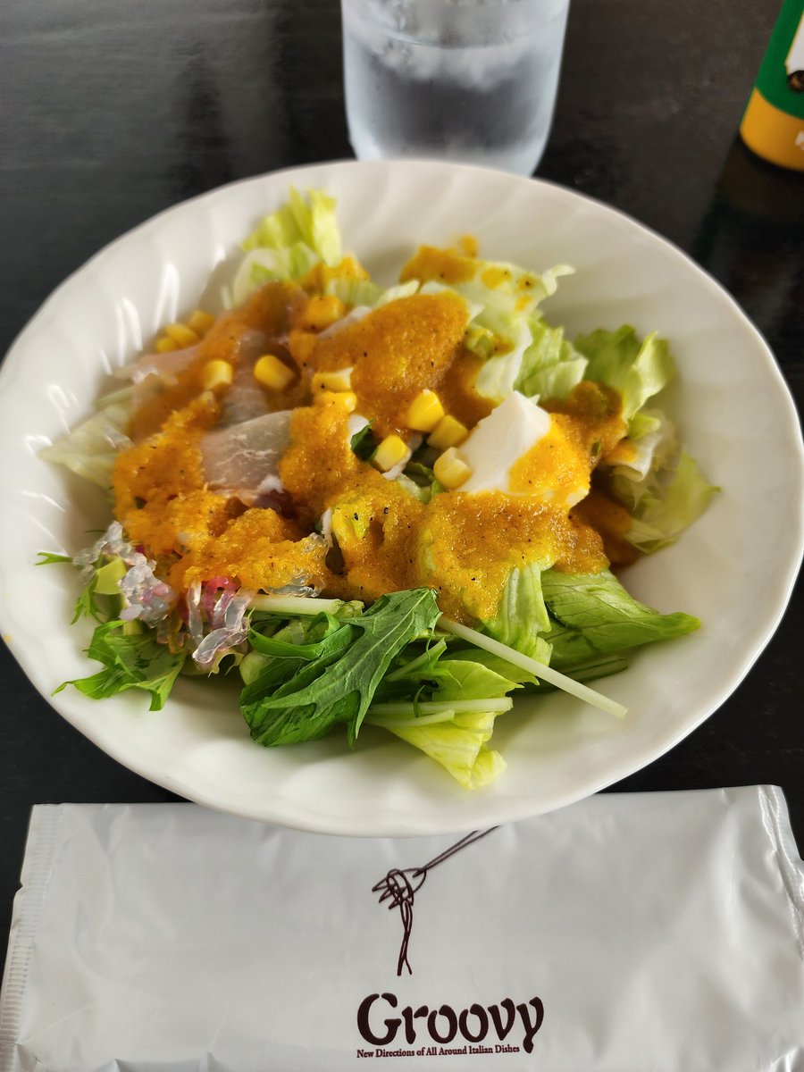 misatoogawa's tweet photo. 昨日のランチ☀️🍴
２回目のGroovy
初の海賊パスタ

確かに、美味しい😋
また、食べたくなります🍝

#Groovy
#海賊パスタ https://t.co/7GCggyT3lH