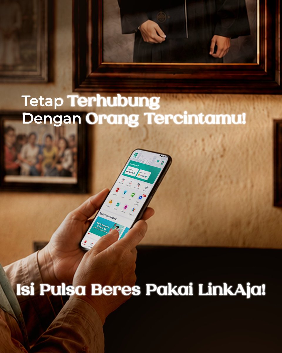 linkaja's tweet photo. Sahabat Berkah, sering ga sih ngerasa kalau doa orangtuamu ga pernah berhenti untukmu? 🤲

Makanya, selama masih bisa mendengar suara mereka,
jangan lupa luangkan waktu untuk telpon yaa! 📞

Ga usah banyak alasan pulsa atau paket datamu habis, karena semuanya beres bisa beli pakai LinkAja & LinkAja Syariah 😉

#SemuaBeres #LinkAja