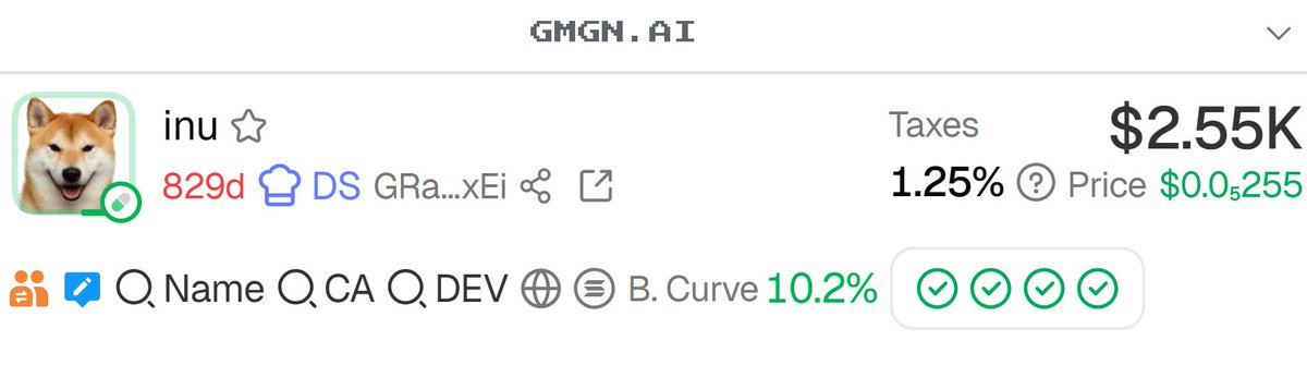 rustam_pump_fun's tweet photo. Old OG $inu #inu
MC $2.55k

DEX was paid half an hour ago.

GRaUR7eVHfFWzCVb9CHpwdyCvgb74xTZuGg5PNP58xEi https://t.co/xqiMkoneld