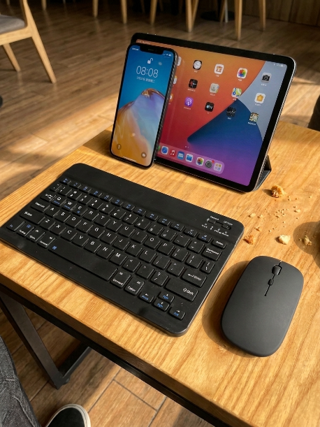 mongkiripiw's tweet photo. Gak perlu repot nenteng laptop berat lagi tiap mau WFC, sekarang tinggal bawa bundle keyboard dan mouse bluetooth super tipis yang ringkas plus senyap ini di dalam tas.
https://t.co/Xzhiv4z0AI
#keyboardwireless #mousewireless #keyboardbluetooth #mousebluetooth https://t.co/9q1ly1hGvD
