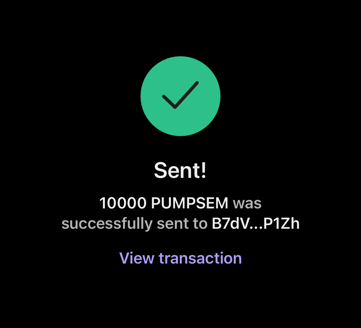 MrsbeastD's tweet photo. They rugged everyone — but we clawed it back from the trenches.

The PumpFun Bull $PUMPSEM is the only token capable to reach $100M market cap.

CA: 6t2vEiDtHGHTbCz58rkBD3E1HseQAFfHNMVsYtcPpump

Comment your Solana address if you want an airdrop 👇” https://t.co/5BjjBNjkkQ