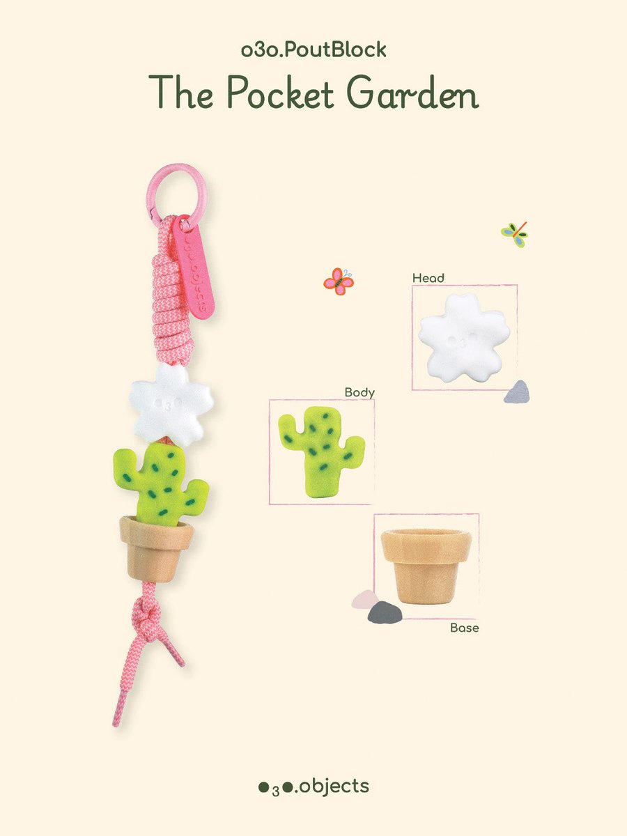 o3oobjects's tweet photo. 🌱 o3o.PoutBlock - The Pocket Garden 🌸

🌐 Online Launch 20 July 2026

📲 More info > https://t.co/PFwWucJwT0

#o3oobjects #โอทรีโอ #o3oPoutBlock #o3oThePocketGarden https://t.co/iHeTNWcdGx