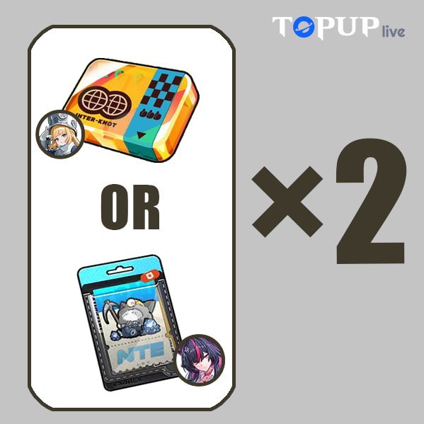 Topuplive_'s tweet photo. ZZZ ➕NTE Giveaway 
🎁 Prizes:
【Inter-Knot Membership】 OR 【Riftcrystal Mining Permit】
🏆 2 Winners

Rules: 
> Follow @Topuplive_
> Like & RT 
> Comment anything
> Join the Discord to boost your chance: https://t.co/jvrae8UEjS 

Ends at 2026/07/11 
Winner will be announced in Discord!! 
#zenlesszonezero #nevernesstoeverness  #Giveaway