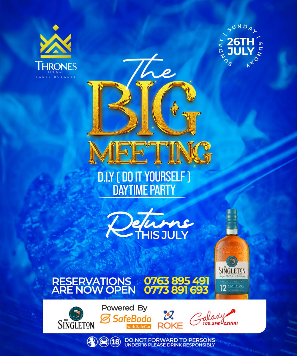 throneskampala's tweet photo. And it’s that time of the month to start preparing for #TheBigMeeting
Happening on 26th July and entrance is free
You also get a chance to make your own cocktails at no extra cost!
#DIY https://t.co/JUGn7ppMyW