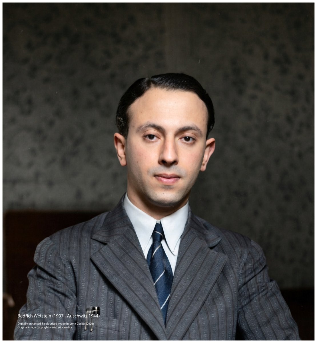 joecocker15's tweet photo. On this day in 1907, a Czech Jewish man was born. A doctor, on the 30 Jan 1942 he was deported to Theresienstadt and on the 23 Oct 1944 to Auschwitz where he perished. His name was Bedřich Wetstein

Please support @AuschwitzMuseum https://t.co/XvNsKcFh4o