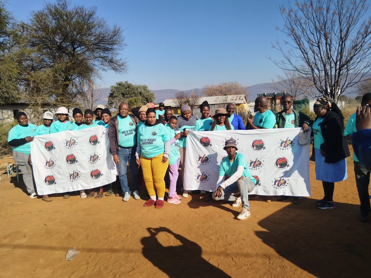 LVCSEAf's tweet photo. @PeoplesLandless  is executing this training to empower rural women on land rights and dismantle patriarchy within farming communities while providing vital tools to combat gender-based violence.

#PeasantFeminism https://t.co/xZ7hSilmp3