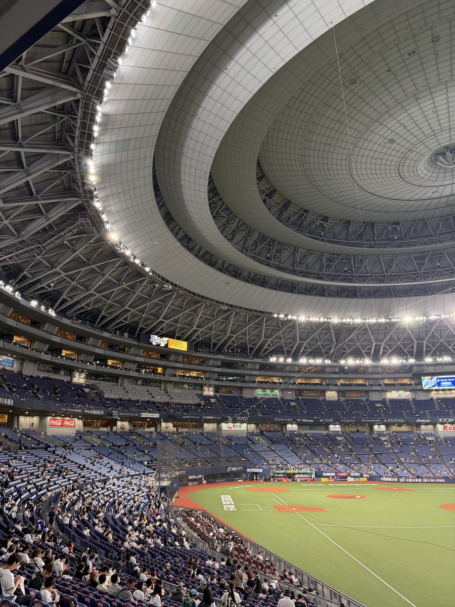 noppo1978's tweet photo. 本日は平日観戦です⚾️ https://t.co/w2KbQv2iQK
