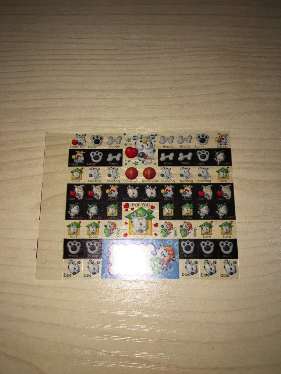 honwaka61's tweet photo. 99's-00's Dead stock sticker🫧 https://t.co/bk4qSriZag