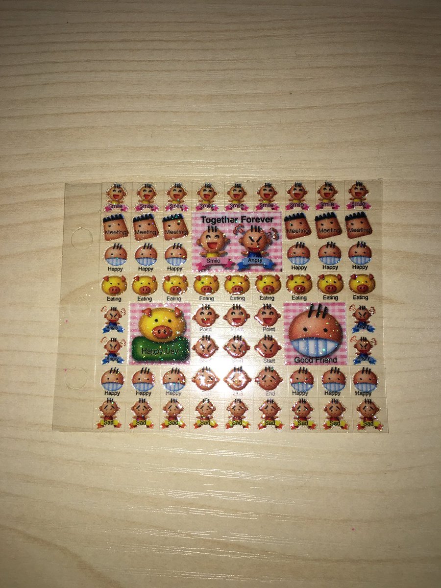 honwaka61's tweet photo. 99's-00's Dead stock sticker🫧 https://t.co/bk4qSriZag