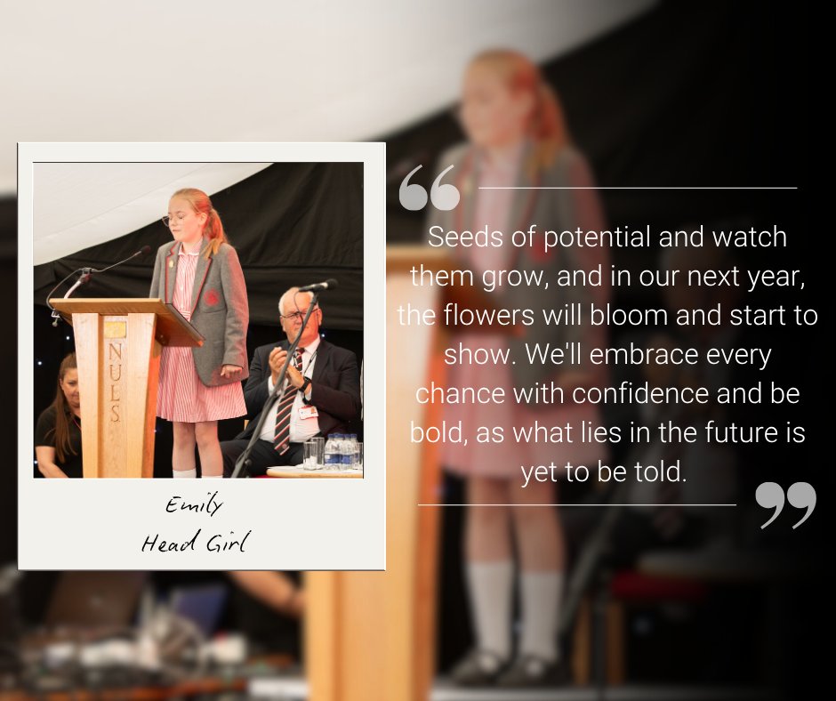 NULS_Prep's tweet photo. Something that makes our Prep Prizegiving so special is hearing from our pupils.

From sporting triumphs to creative milestones, they reminded us all of what makes our NULS Prep school so special.

Swipe through to read a few excerpts from their brilliant speeches.

#WeareNULS https://t.co/Cv9mHB21b1