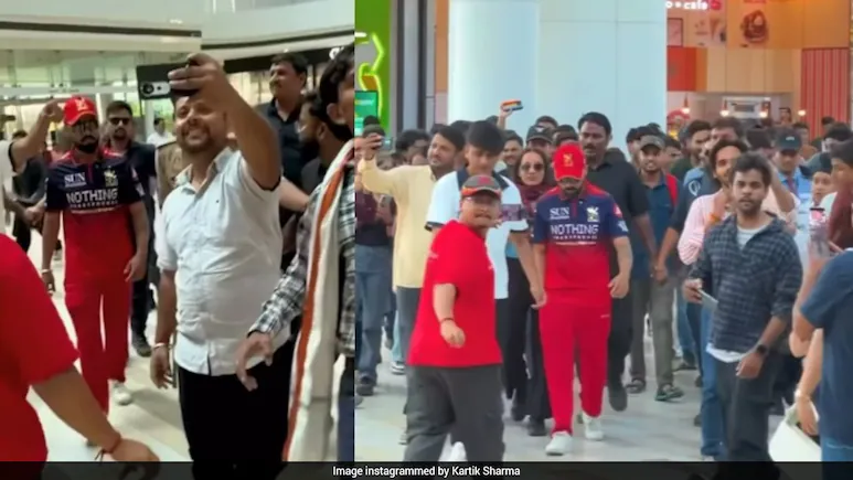 ndtv's tweet photo. Watch: Virat Kohli Lookalike Sparks Frenzy At Lucknow Mall, Internet Is Not Impressed
https://t.co/ZmctnwkxWS https://t.co/kmj5XAG2MJ