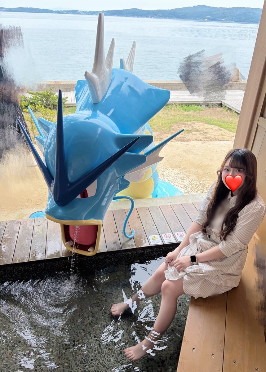 Toremaji_tum's tweet photo. ポケモン足湯に行ってきたのだよ❣️私だけ血行が良くなりすぎて汗でべちゃべちゃやって恥ずかしかった(´；ω；｀) https://t.co/B0FuAhWdfD