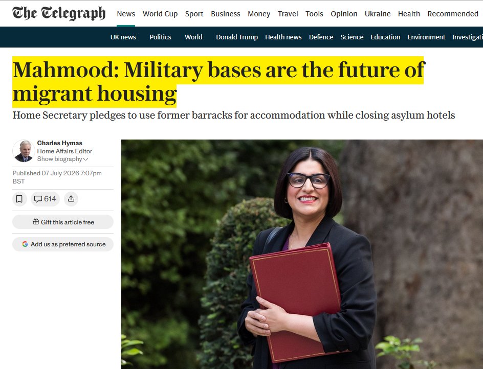 robinmonotti's tweet photo. I'm old enough to remember back in the days when this was another "conspiracy theory" : turns out the real goal of unregulated mass migration of military age men is.. to join the army! https://t.co/OlStJMNeP7