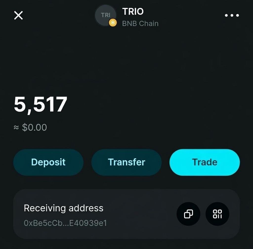 airdrop_testing's tweet photo. 🎉 WD Received Instantly.  
 
 🤑 INSTANT AIRDROP TRIO NETWORK 💸 

♾ Reward $TRIO tokens for all participants.

1 TRIO = 0.01$ 

👉 Join Here  https://t.co/abfHbmQ4A7

- Start Mining 
- Complete all task
- TASK Page and Social Quest 
- Daily Claim 
- Done ✅️

👉 $TRIO instant WITHDRAW