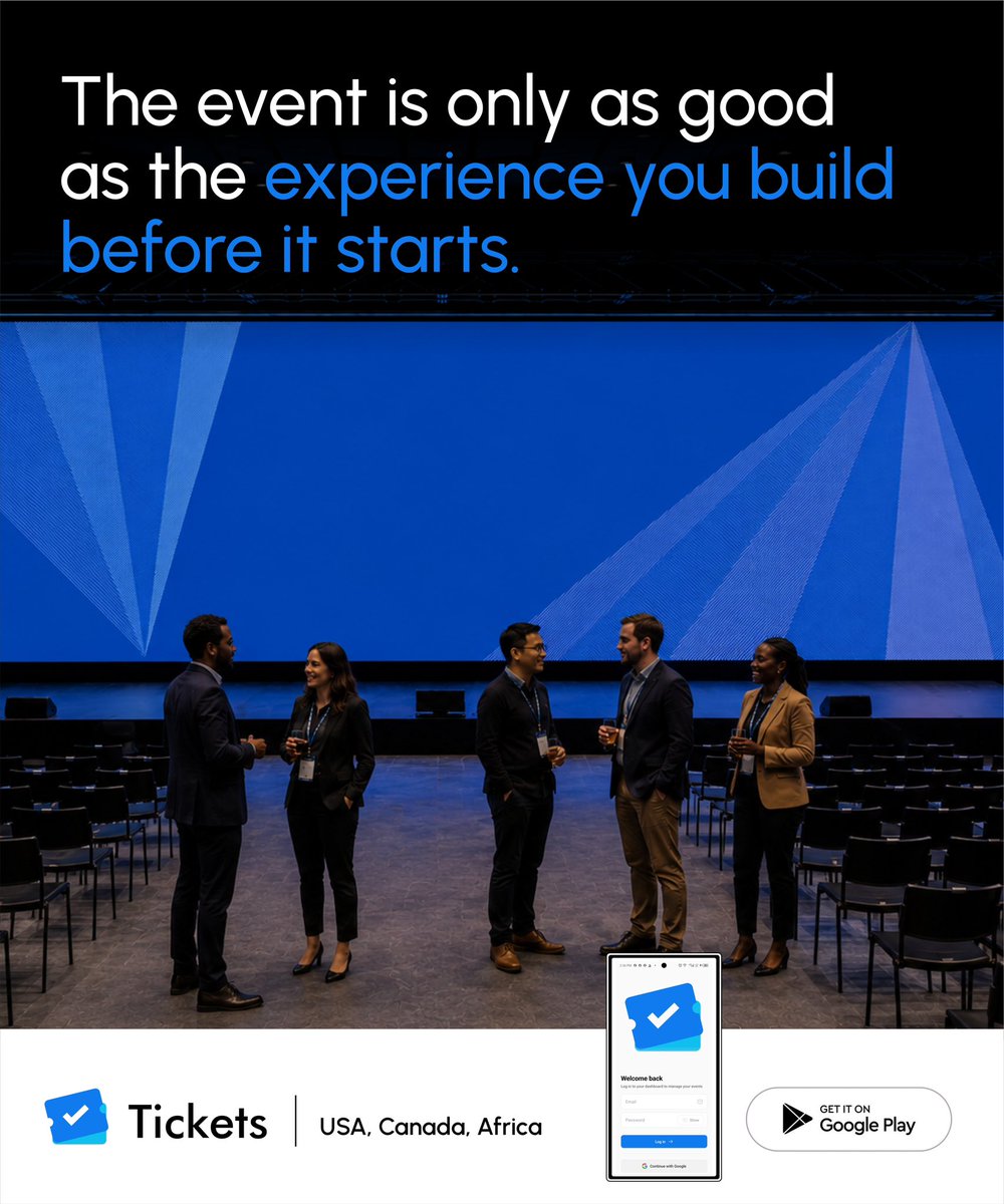 MaxifyTickets's tweet photo. Great events don't start when the doors open. They start long before the first guest arrives.

Maxify Tickets helps you streamline the entire journey, so you can execute with confidence.

Sign up for free at https://t.co/zYSafcnPNk.

#MaxifyTickets #EventManagement #EventPlanning https://t.co/NQfxzlhfyp