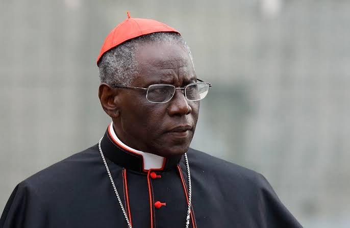 Xtopher_Uzo's tweet photo. "We do not save the Church by opposing the Pope. We save nothing with division"

~Cardinal Robert Sarah https://t.co/UNVbudmMC1