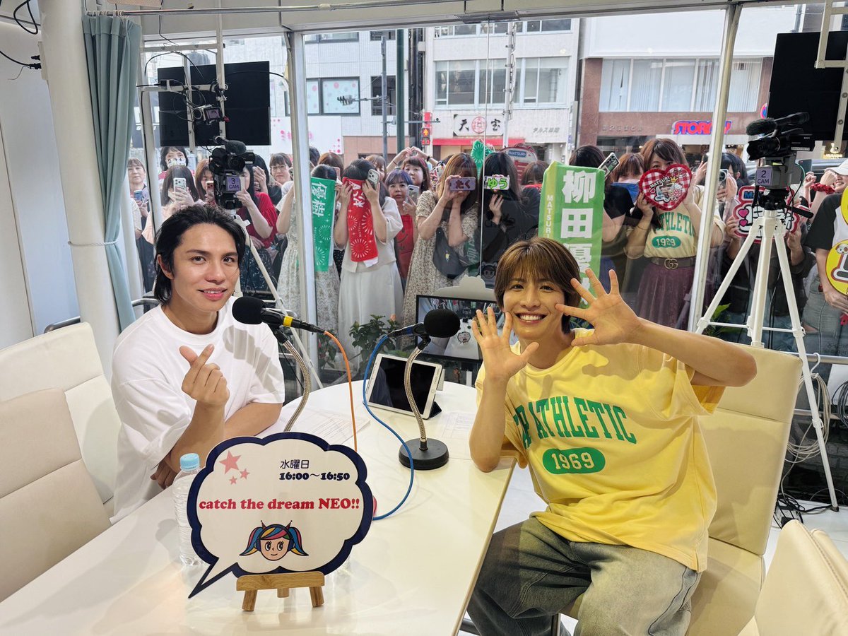 渋谷クロスFMありがとうございました✨ たくちゃんとたくさん話せて