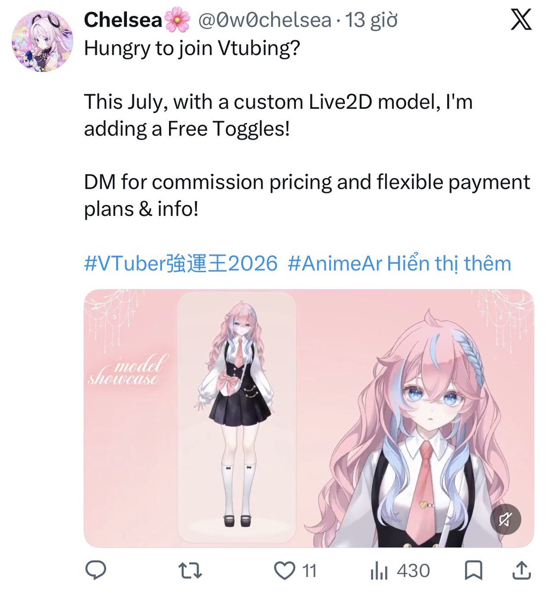 MizuAki 🎀💫Vtuber tweet media