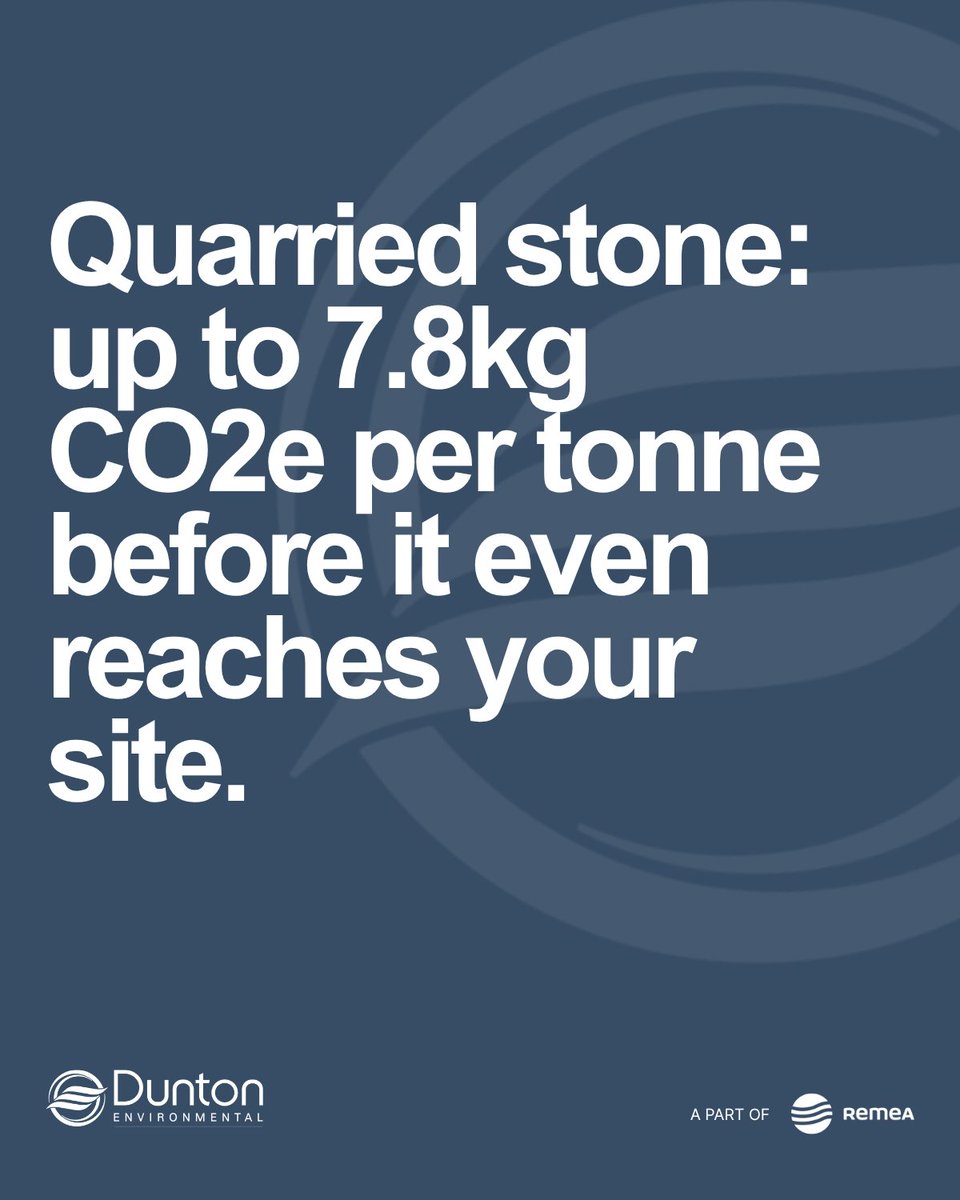 duntonremeauk's tweet photo. One of the simplest ways to reduce Scope 3 emissions?
Reuse material already on-site.

Up to 84% lower embodied carbon than virgin material. ♻️ https://t.co/2nkFnY4g2N