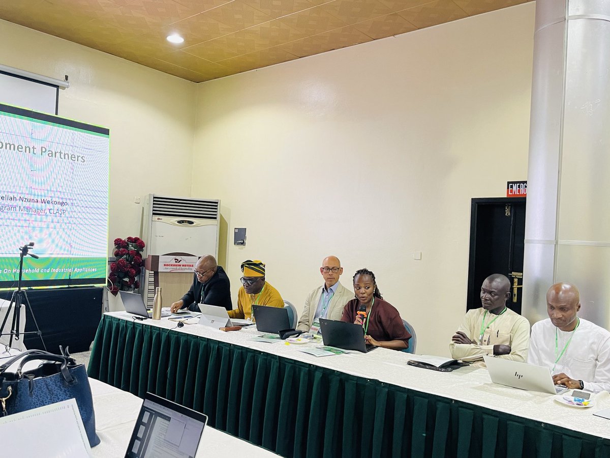 sradev's tweet photo. Yesterday, SON in collaboration with SRADeV Nigeria and with support from CLASP, convened the National Technical Committee Meeting on MEPS for Electric Motors.
Working together for a more energy-efficient Nigeria✊🏻
#MEPS #sradev #SON #CLASP https://t.co/efdJGlMR1N