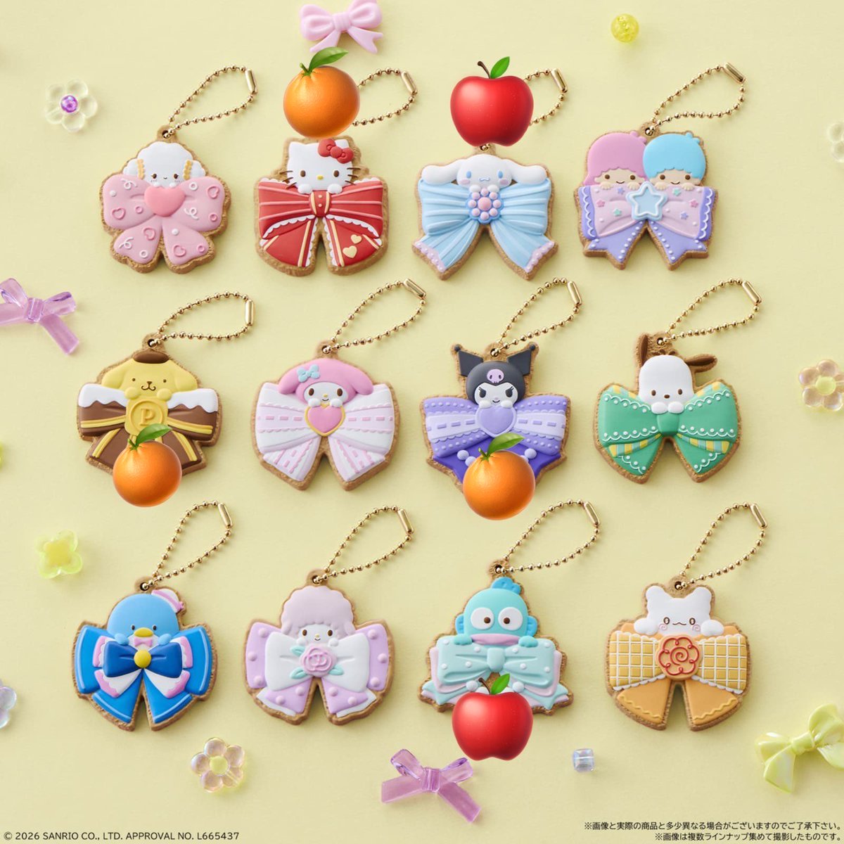 gotchagotcha_s2's tweet photo. サンリオクッキーチャームコット2 
【交換】
譲🍎)シナモロール×1、ハンギョドン×1

求🍊)クロミ、ハローキティ、ポムポムプリン

郵送希望📮
お気軽にお声掛けください。

#サンリオクッキーチャームコット2
#サンリオ交換 https://t.co/03jGgGzQYI