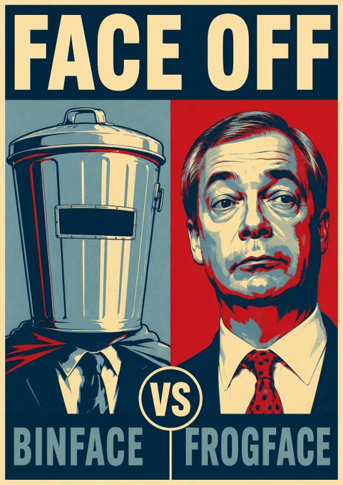 AlAlbrecht269's tweet photo. @SarahForRuncorn It's gonna be a two-horse race, so vote for Count Binface in the Clacton by-election! https://t.co/rKMjeE4PZK
