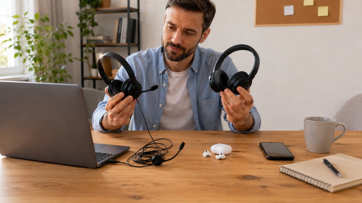 luminaryjoe's tweet photo. Bad headsets are expensive in disguise.

A $20 headset with a weak mic can cost you clarity, comfort, and credibility on every call.

https://t.co/AkcMGfkTiY

What matters most to you: mic quality or freedom to move? https://t.co/knH0wlJmWN