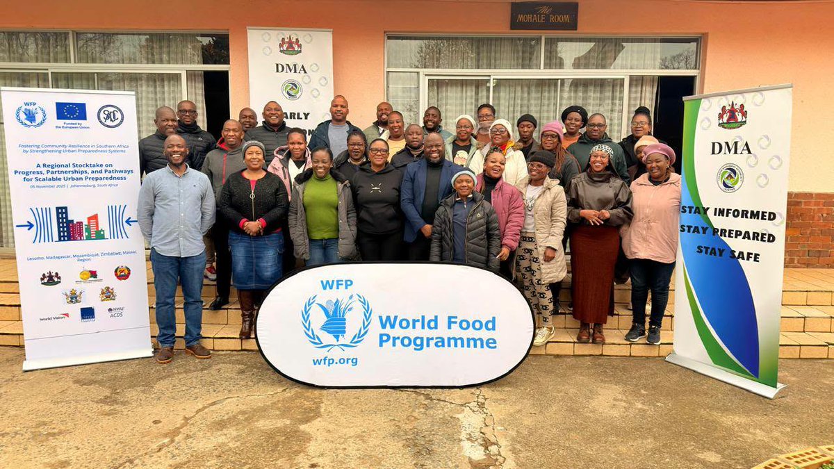 maserumetro's tweet photo. The Lesotho Meteorological Services is planning ahead &amp; gearing up for any possible adverse impacts of EL Nino season with the weather services body working closely with the Disaster Management Authority &amp; the World Food Programme Lesotho to prepare for the tough conditions ahead https://t.co/qszARXcE4l