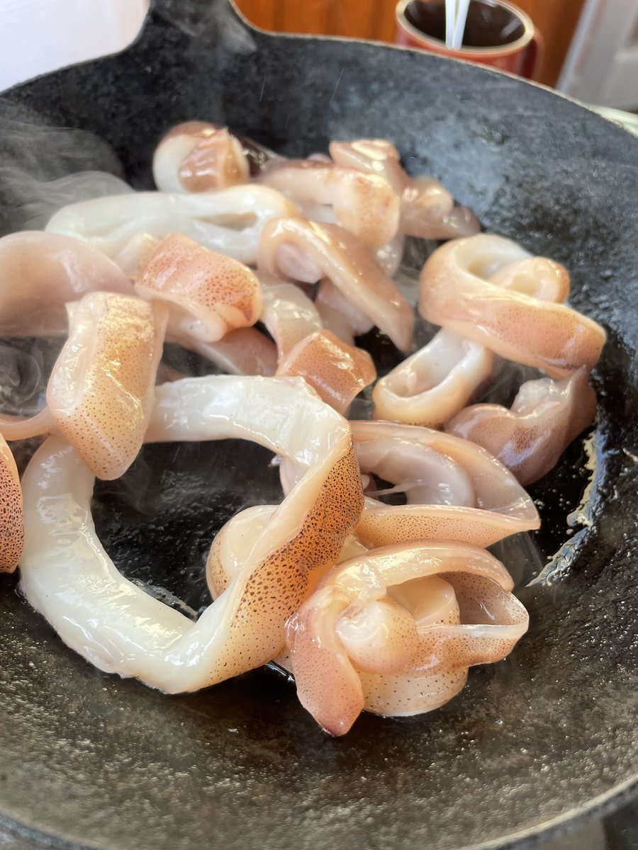 hirompyh's tweet photo. イカ🦑焼いて🍺始めます！ https://t.co/3P2bmy7W6Z