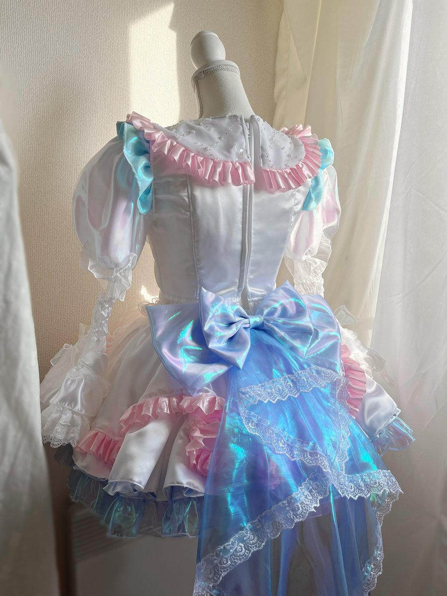 se2na_m's tweet photo. 天色のメロディー 城宮りゅぐ様

生誕衣装、ヘアアクセサリー
デザイン制作させていただきました𝜗𝜚 ⸝⸝꙳

竜宮城をイメージした衣装です°･🐠

#Setsuna衣装
#アイドル衣装 #生誕衣装
#衣装制作 #オーダー受付中 https://t.co/VqaDC96zah