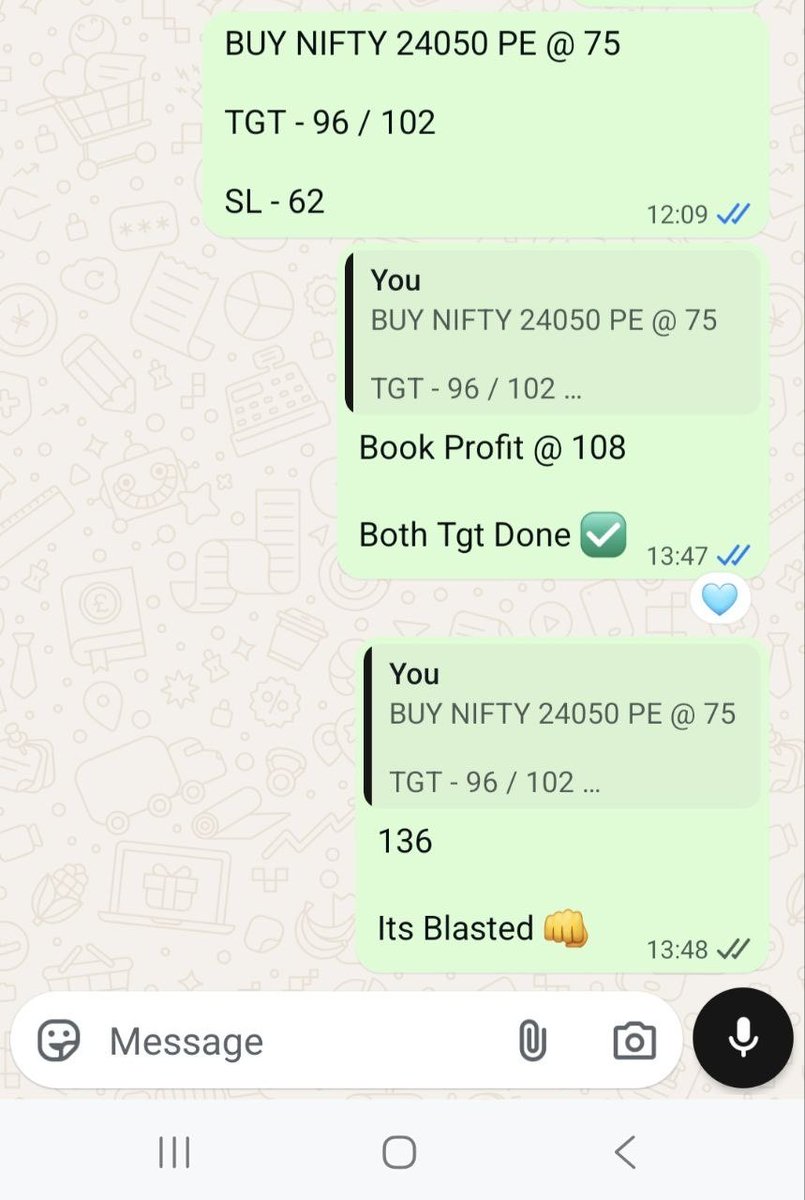 Nifty_Nomics's tweet photo. Today’s Big Trade 📊🔥✅👍

Cmp @ 146 

Booked Complete Position Now 📊 https://t.co/HPL8Vqs5Re