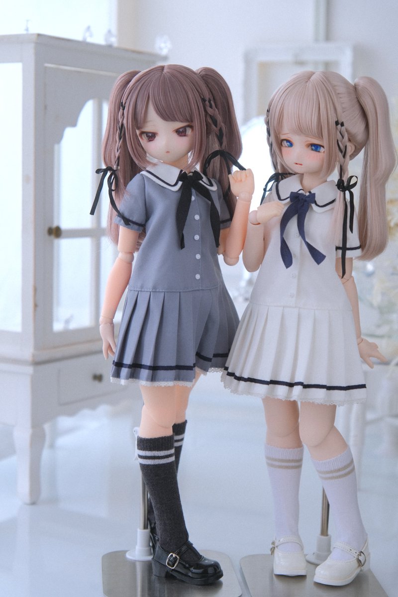 doll_Fenrir's tweet photo. いろ♡もも
双子コーデかわよ〜✧*｡( ∩ˇωˇ∩)✧*｡

 #パレイデアル服
#ぐるっ子 #みとねるっ子 https://t.co/DzW3DlQ1AH
