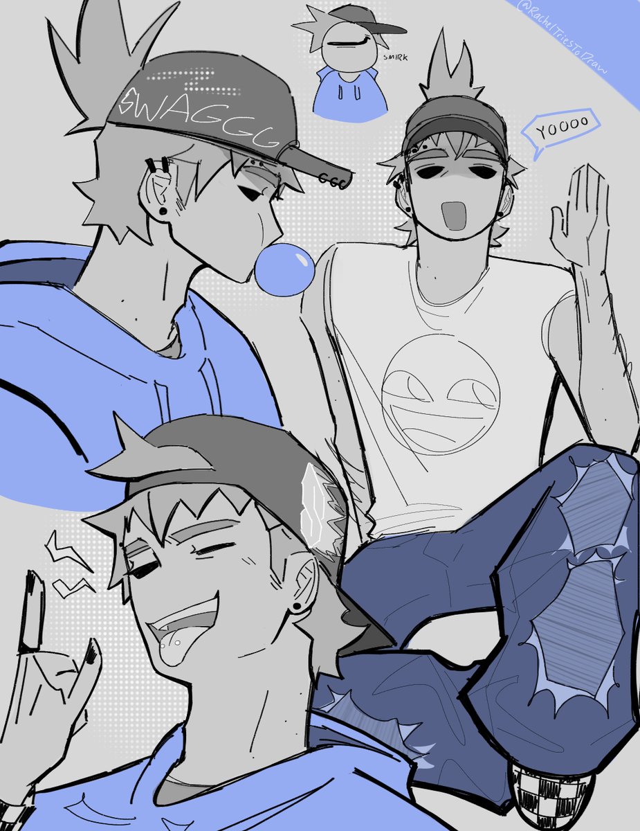 RachelTries2D's tweet photo. ok i couldnt stop thinking about it heresstupid hat tom ughghuf
#tomeddsworld #eddsworld https://t.co/E7OksBSPkv