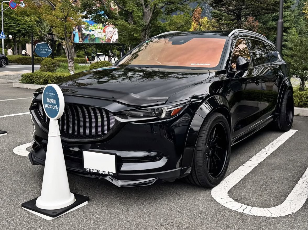 nodan_anoda's tweet photo. マツダの佇まいじゃない厳つさ😎
今まで見たマツダ車の中で一番強い。 https://t.co/lKyAfxpXbS