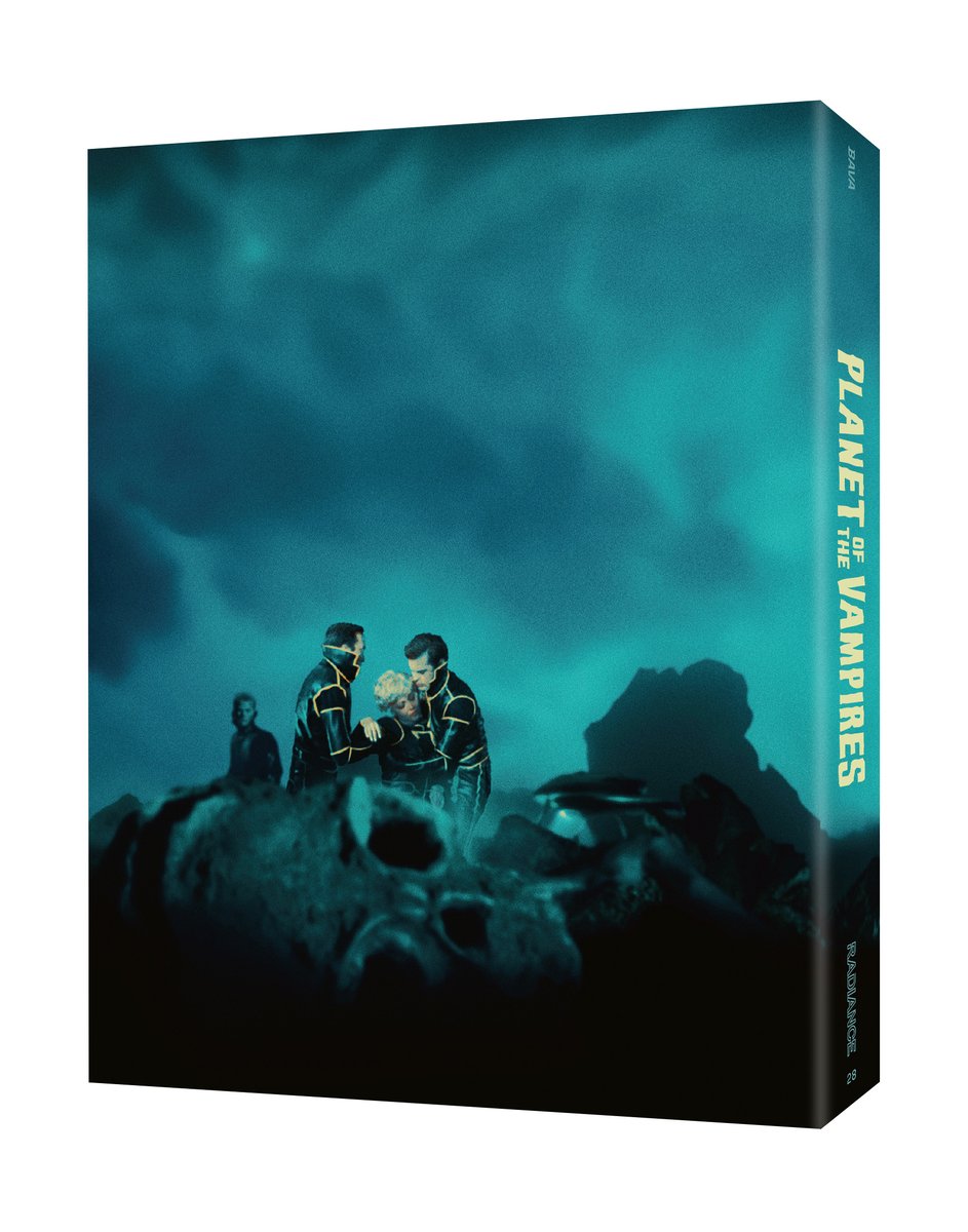 FilmsRadiance's tweet photo. UK/US: Presented on UHD, the earlier Radiance release of Mario Bava’s extravagant and influential sci-fi horror hybrid PLANET OF THE VAMPIRES.

With all the same features as the original LE, including various alternate versions of the film and a reprint of the 80-page book. https://t.co/twm75UQQIA