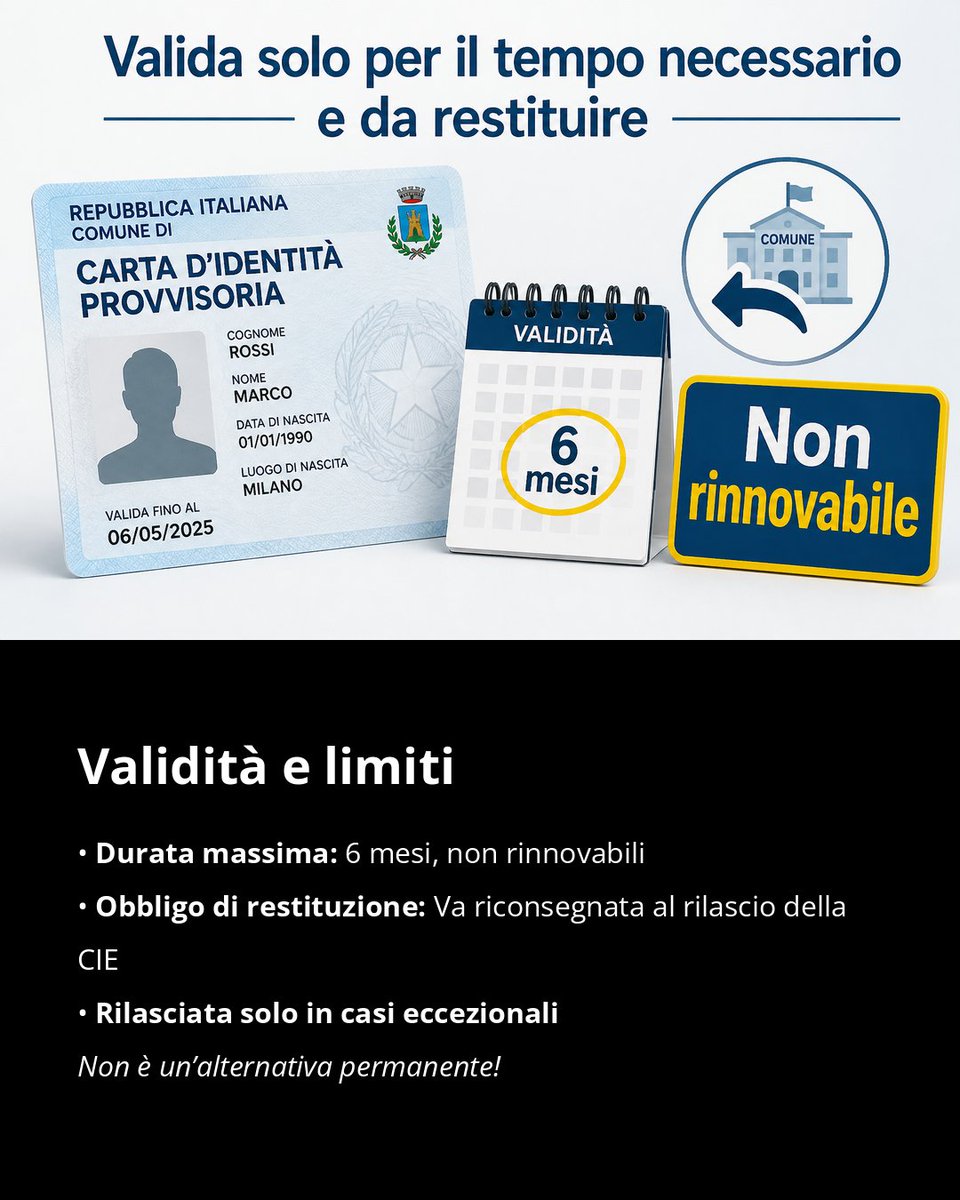 businessonlinei's tweet photo. Dal 3 agosto la carta d’identità cartacea non sarà più valida per l’espatrio. Scopri chi deve richiedere la carta provvisoria, per quanto dura, come funziona e i rischi da conoscere prima di partire. Agisci in tempo! #documenti #viaggi
https://t.co/c56q3K8kOL https://t.co/F1VYSNIUR7