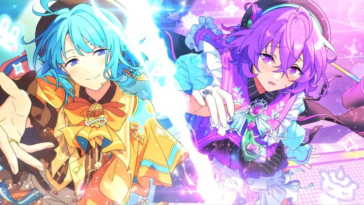 princessidolP's tweet photo. even though i don’t fully produce hajime i’ll probably still try to get his card when the event comes in TWO YEARS. 

both of you will be mine one day… https://t.co/Fn4LXyMuKz