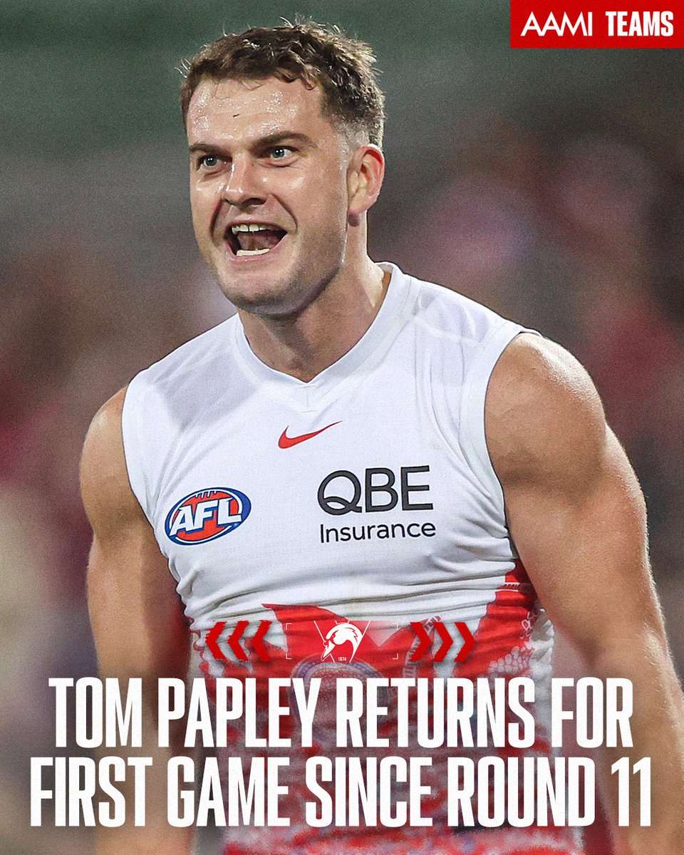 The Swans regain their livewire, as Fremantle make a BIG ruck call 👀 ...