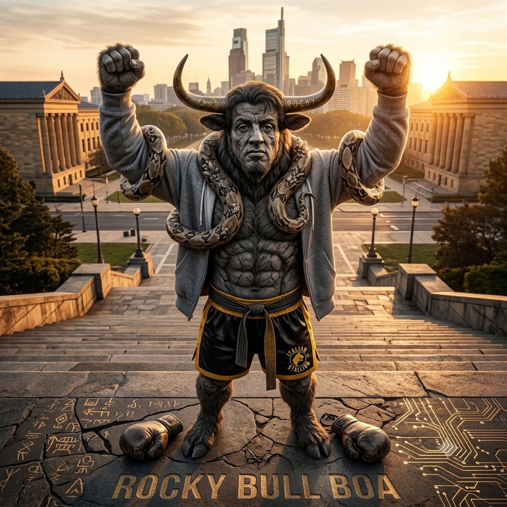 ROCKYBULLBOApmp's tweet photo. The bell has rung. Training is over. Time to step into the ring. $RBB is coming soon to Solana." 🥊🔥 https://t.co/3QPSDf8uBF