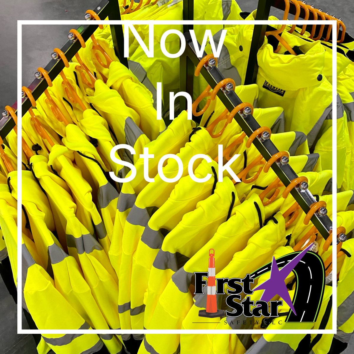 FirstStarSafety's tweet photo. Tons of #PPE in stock in a large variety of sizes! Stop in today and check it out for yourself!
#safety #trafficsafety #WorkZoneSafety #hivis #beseen https://t.co/SfJyOO2OBB