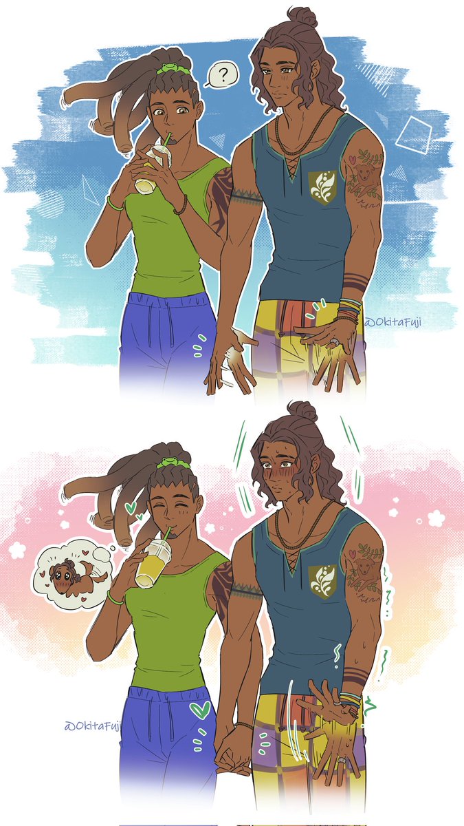 okitafuji's tweet photo. Overwatch Lucio &amp; DBD Renato https://t.co/HuNmY0JyXR
