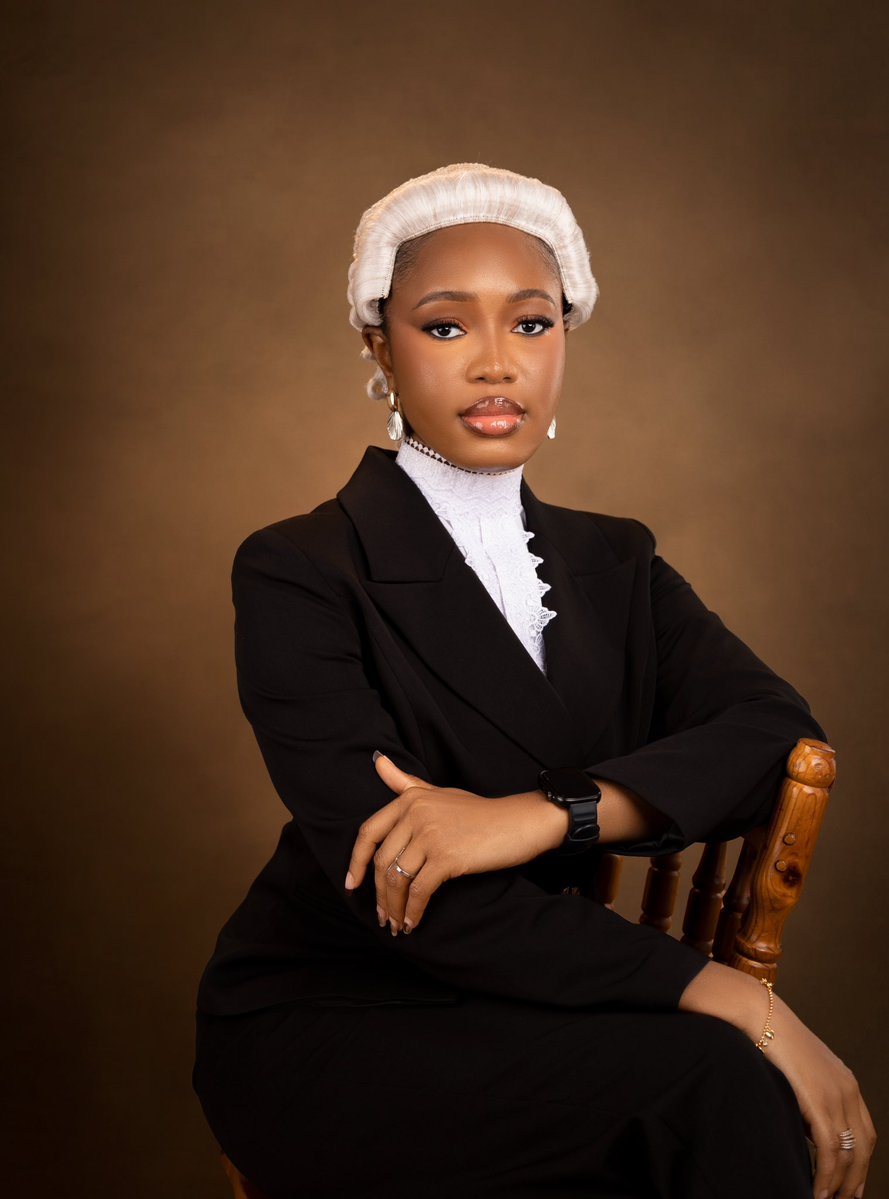 anuoluwaa_'s tweet photo. Proof that God’s timing is always worth the wait.

Nine years.
Countless prayers.
Endless grace.

Re-introducing ; 
A.O. OLAITAN ESQ, BARRISTER AND SOLICITOR OF THE SUPREME COURT OF NIGERIA.⚖️

God did. 🤍 https://t.co/3CKXDSdNjc
