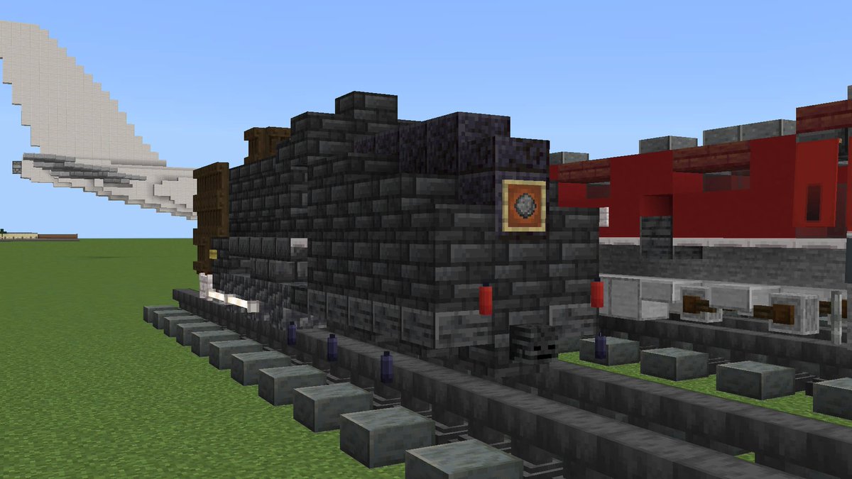 Roselia_Sky_z33's tweet photo. C56形蒸気機関車
SLは黒すぎて表現が難しい…
#Minecraft
#Minecraft建築コミュ
#Minecraft鉄道 https://t.co/8u0MDxX8yd