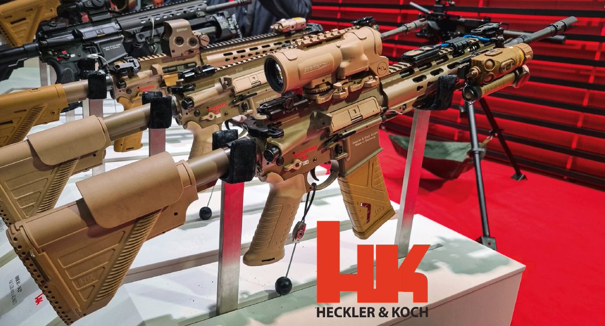 KdoMagazin's tweet photo. Sturmgewehr: 250.000 neue #G95A1 und G95KA1! #Bundeswehr ruft Sturmgewehr-Rahmenvertrag mit Heckler & Koch vollständig ab. Die Truppe soll aufwuchsfähige Vollausstattung mit dem neuen NATO-Sturmgewehr in 5,56 mm x 45 erhalten (Bild: #EnforceTac)
#HK416 #HK https://t.co/gu9fxsGIWR https://t.co/LkV4Ebj4M5