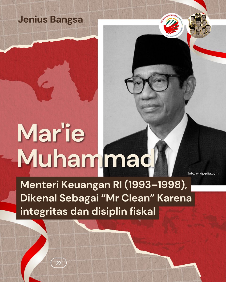 JeniusBangsa's tweet photo. Siapa bilang berjuang bagi negeri hanya pada saat kemerdekaan saja? Sosok menteri keuangan tahun 90an ini, mungkin tidak terlalu populer sekarang, namun teladan, etos kerja dan pemikirannya patut dijadikan contoh bagi kita. https://t.co/qVfUJX2Bj9