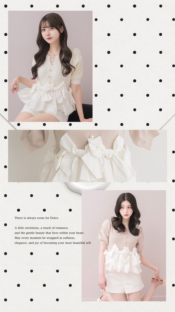 dolceliche's tweet photo. 『The Dolce Edit』
web catalog🥄

https://t.co/kpvJGVWyYB

#dolceliche https://t.co/q7iERIzzJW
