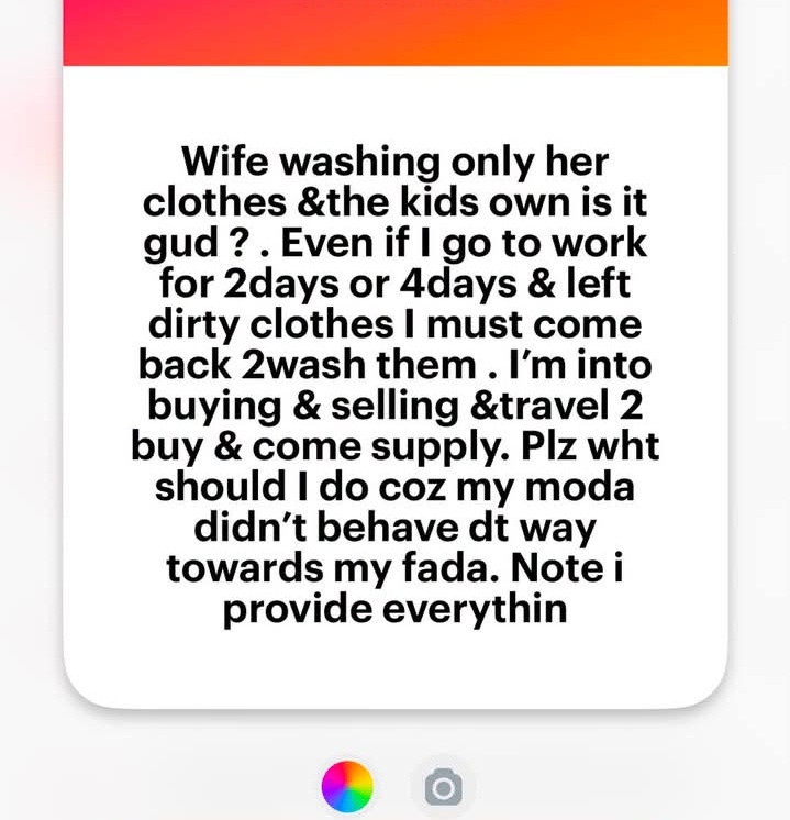 HeartMattaz's tweet photo. I have never seen this kind of woman before😭😭😭😭😭

Some of you men are married to your enemy.

The struggling you went for, will she not eat from it????

HeartMattaz https://t.co/U3HG5qSkVL
