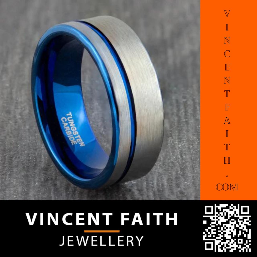 VincentFaithUK's tweet photo. Today's picks from Vincent Faith
https://t.co/XCNeiLY7wG
Silver & Blue Tungsten Ring with Blue Groove
#jewellery #tungsten #titanium #mens #womens #men #women #wedding #ring #rings #weddingband #silverring https://t.co/Zwj5MrYATu