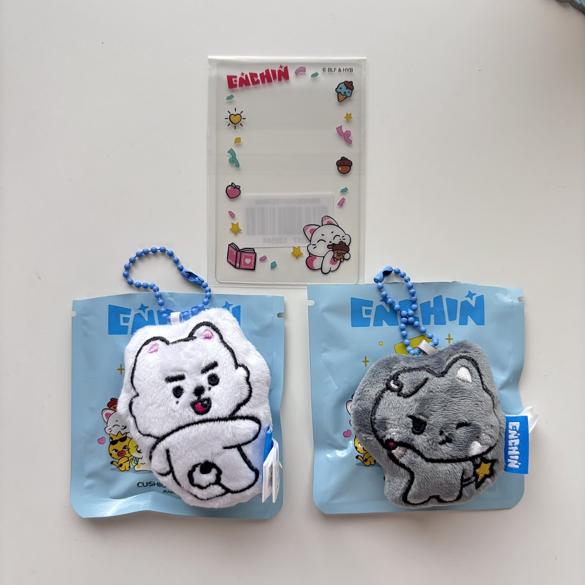 __nm93's tweet photo. ENHYPEN 交換
ENCHIN CUSHION KEYRING クッションキーリング

譲　NoxStar ジェイ｜SnoWeソンフン｜KISHU ソヌ

求　PU-NI ニキ

郵送での交換希望です📮
お気軽にお声掛けください✨

#ENHYPEN #ENHYPEN交換 #ENCHIN https://t.co/WGtxRYwNK2