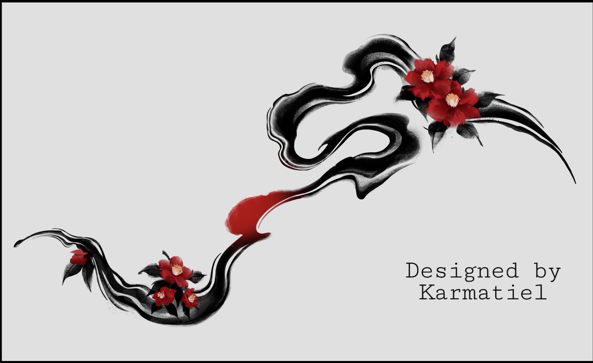 jennybennyalex's tweet photo. I decided to dedicate my first tattoo to Vox, my oshi. My hero.
Finding you has brought much love and warmth in my life and that is something I want to forever carry with me. So why not get camellias and your tattoo design to forever remind me of you 👹❤️
#Voxakuma #Akurylic https://t.co/EoTjc9v7BM